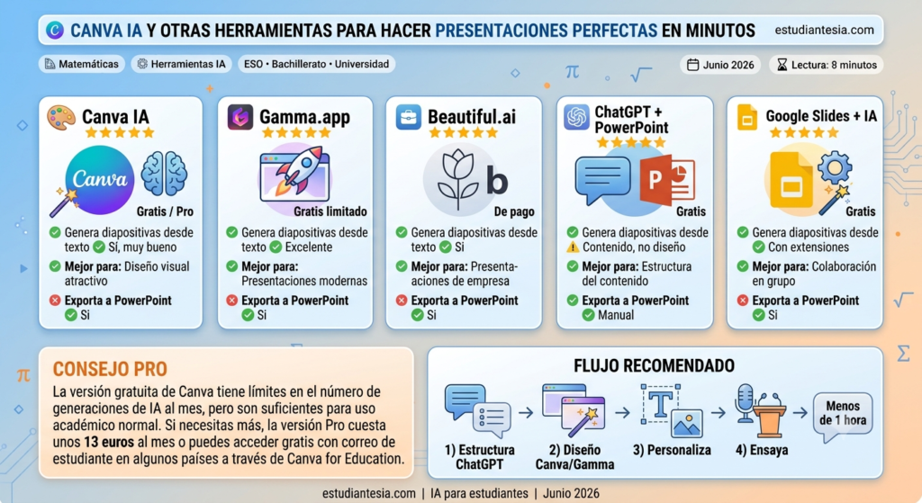 Canva IA creando presentaciones con inteligencia artificial