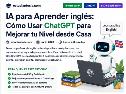 ChatGPT para aprender inglés