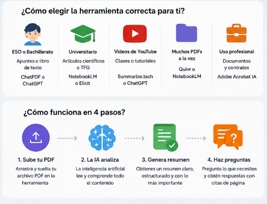 Resumen de las mejores herramientas de IA para PDFs