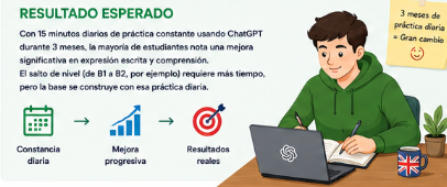 Practicar inglés con ChatGPT