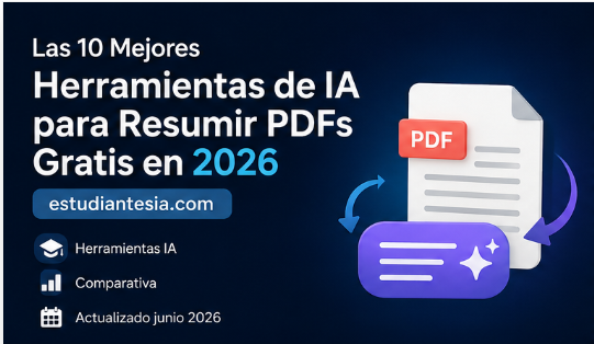Herramientas de IA para resumir PDFs gratis