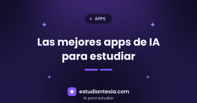 Las 8 Mejores Apps de IA para Estudiar desde el Móvil