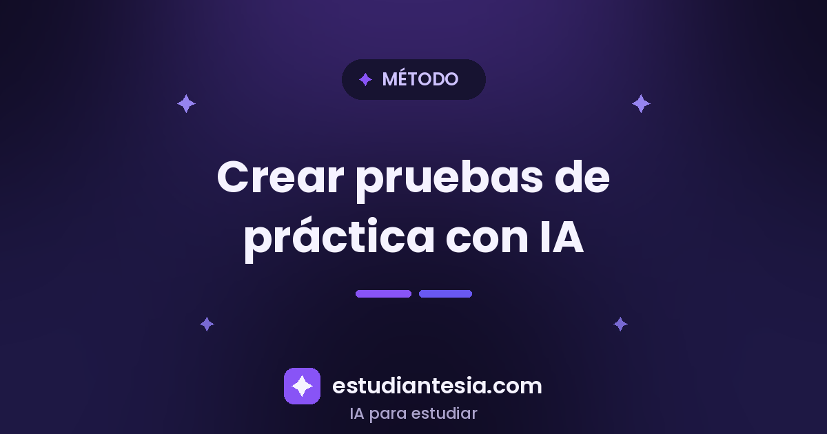Crear pruebas de práctica con IA