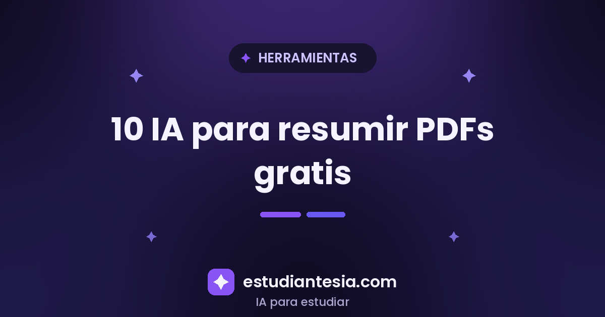 Las 10 Mejores Herramientas de IA para Resumir PDFs Gratis