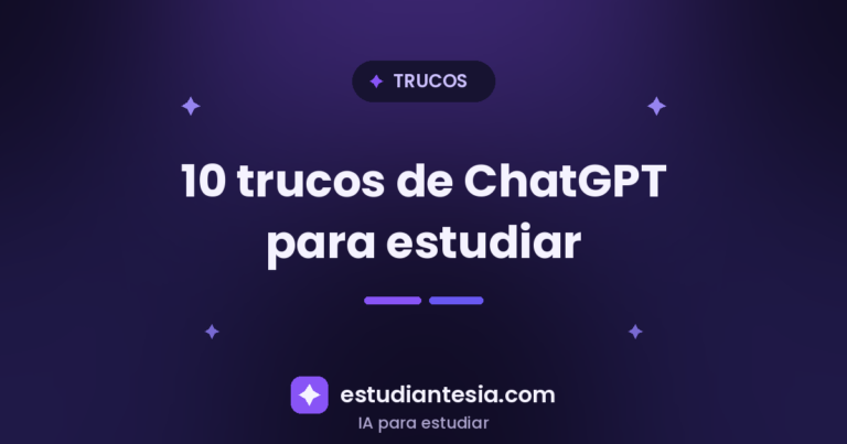 10 Trucos de ChatGPT para Estudiantes que Pocos Conocen